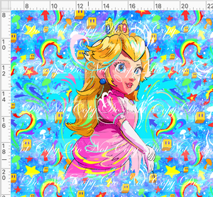 PREORDER - Artistic Brothers - Panel - Princess - Blue Background - ADULT