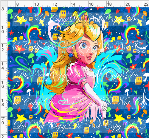 PREORDER - Artistic Brothers - Panel - Princess - Navy Background - ADULT