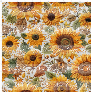 PREORDER - Embroidery Collection - Autumn Sunflowers - REGULAR SCALE