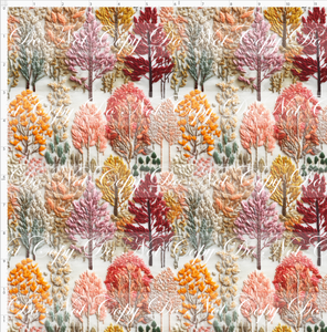 PREORDER - Embroidery Collection - Autumn Trees - SMALL SCALE