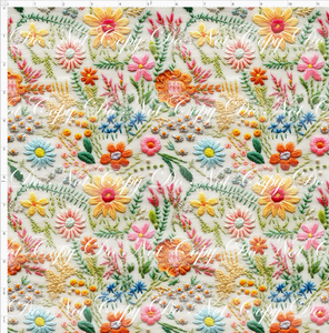 PREORDER - Embroidery Collection - Bright Floral Medley - SMALL SCALE