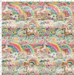 PREORDER - Embroidery Collection - Unicorn Rainbows - SMALL SCALE