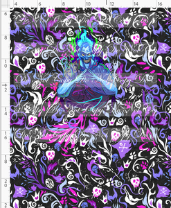 PREORDER - Artistic Villains - Panel - Blue Flames - White Purple Pink - CHILD