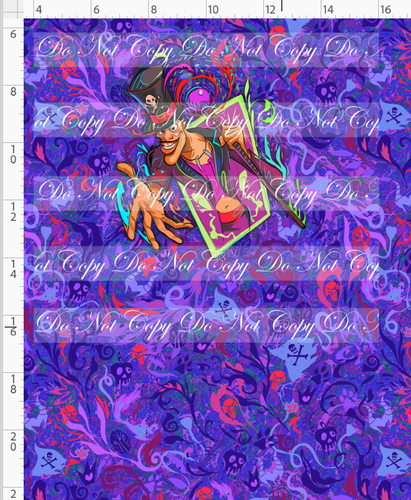 Retail - Artistic Villains - Panel - Card Man - Purple Pink - CHILD