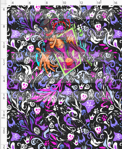 Retail - Artistic Villains - Panel - Card Man - White Purple Pink - CHILD