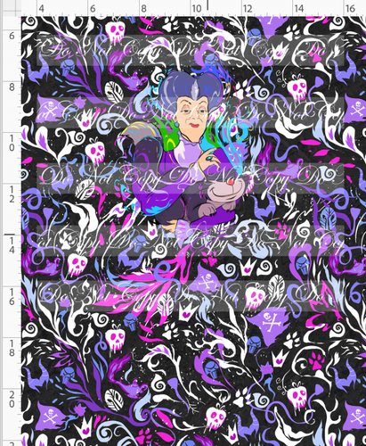 Retail - Artistic Villains - Panel - Cat Lady - White Purple Pink - CHILD