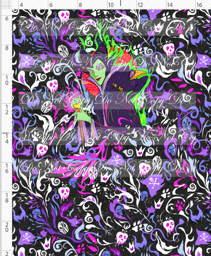 Retail - Artistic Villains - Panel - Mal - White Purple Pink - CHILD