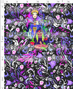 Retail - Artistic Villains - Panel - Poison Apple - White Purple Pink - CHILD