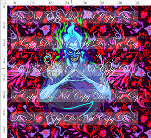 Retail - Artistic Villains - Panel - Blue Flames - Red Purple Pink - ADULT