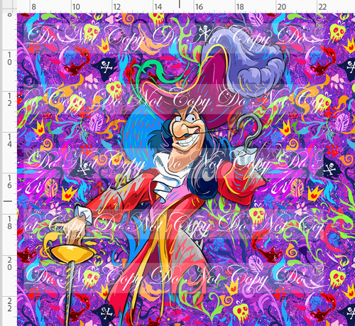 Retail - Artistic Villains - Panel - Captain - Colorful - ADULT