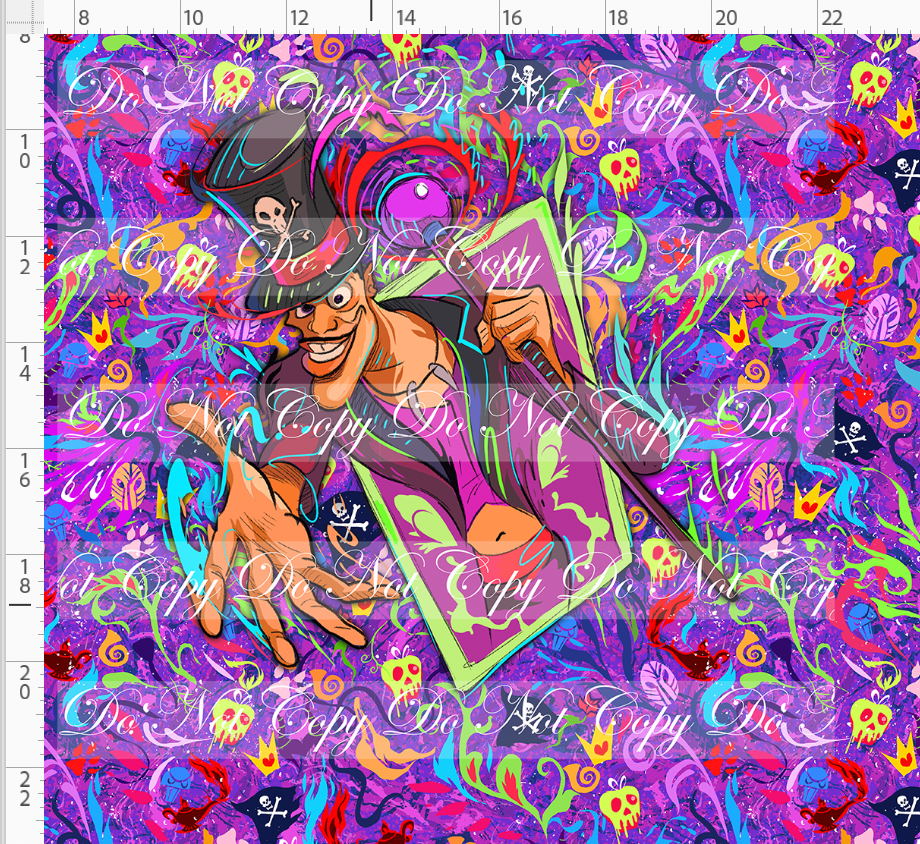 Retail - Artistic Villains - Panel - Card Man - Colorful - ADULT