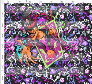 CATALOG - PREORDER - Artistic Villains - Panel - Card Man - White Purple Pink - ADULT
