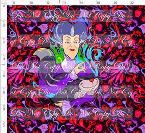 PREORDER - Artistic Villains - Panel - Cat Lady - Red Purple Pink - ADULT