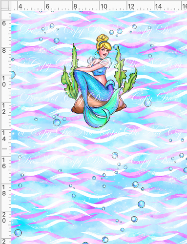 PREORDER - Mermaid Princesses - Panel - Cindy - CHILD