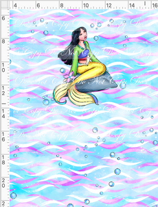 PREORDER - Mermaid Princesses - Panel - Warrior Princess - CHILD