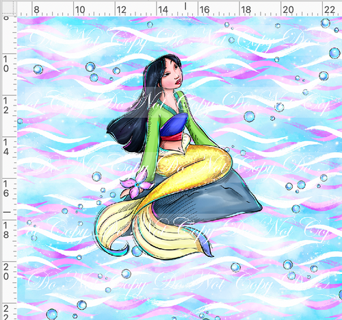 PREORDER - Mermaid Princesses - Panel - Warrior Princess - ADULT