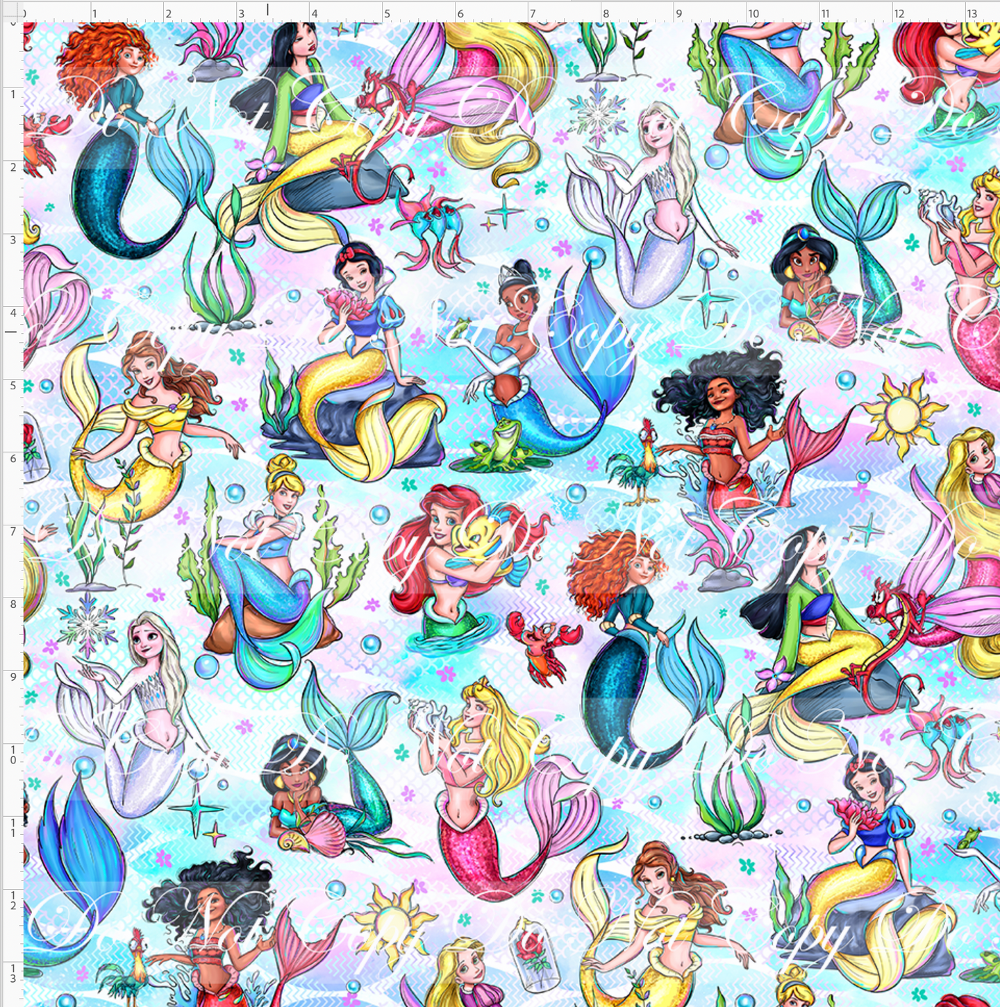 PREORDER - Mermaid Princesses - Main - REGULAR SCALE