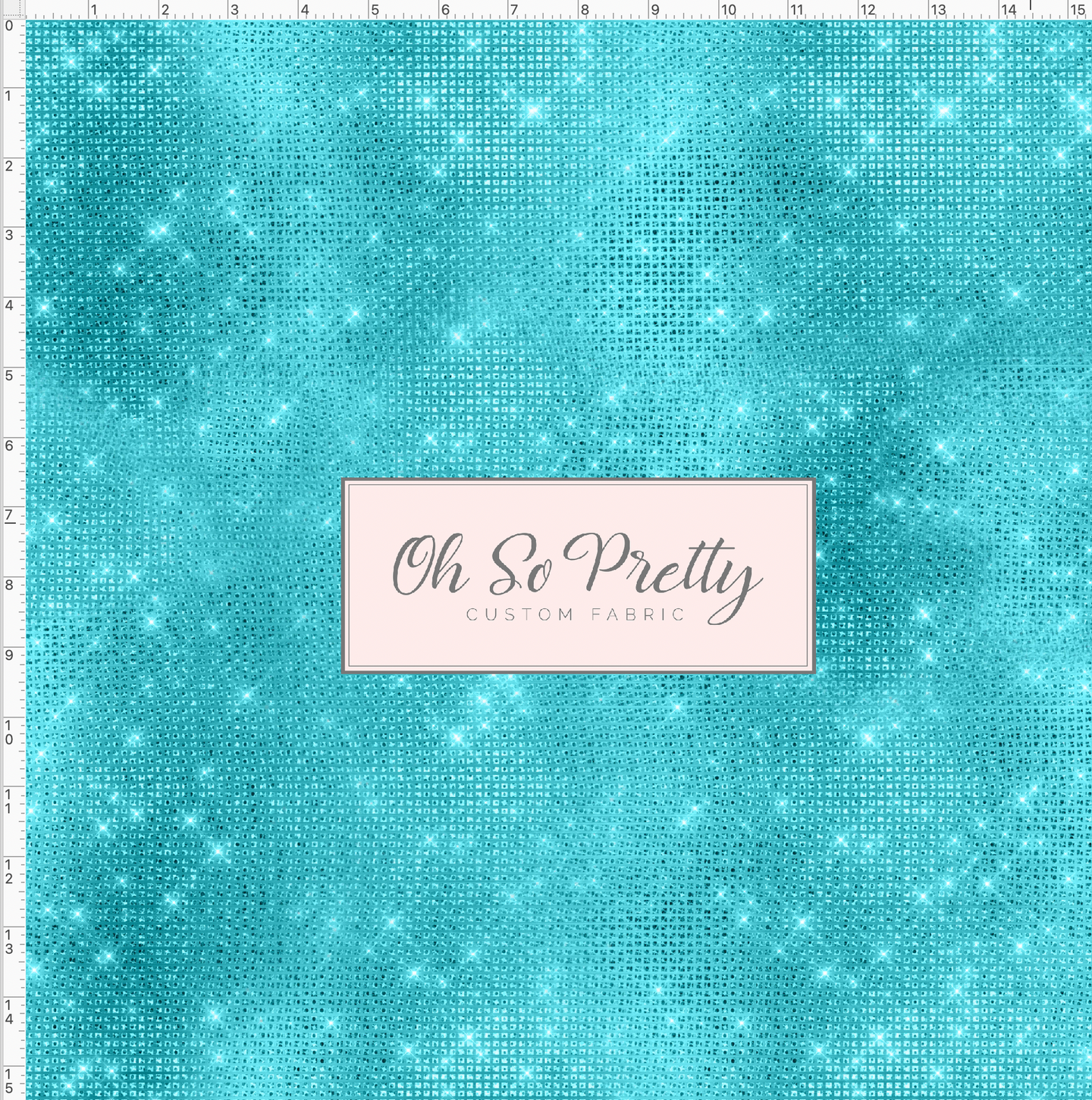PREORDER - Mermaid Princesses - Sparkle Texture - Aqua