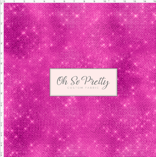 Retail - Mermaid Princesses - Sparkle Texture - Bright Pink