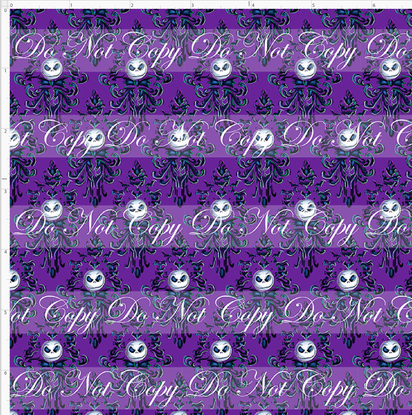 Retail - Haunted Jack - Wallpaper - Purple - SMALL SCALE