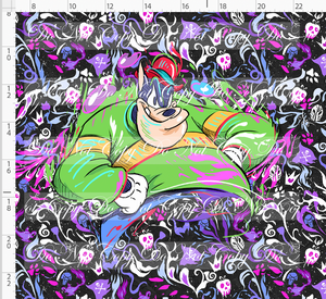 Retail - Artistic Villains - Panel - Pete - White Purple Pink - ADULT