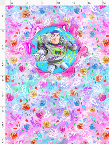 PREORDER - Artistic Blooms - Panel - Buzz - CHILD