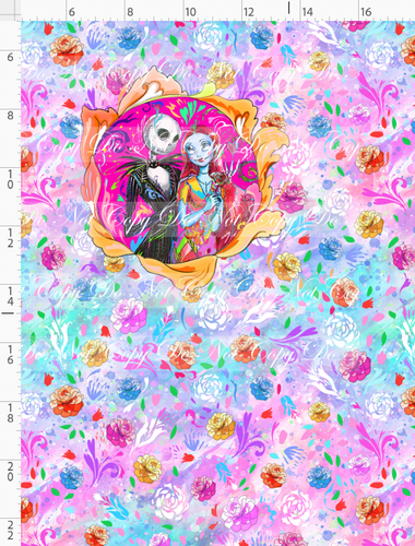 PREORDER R123 - Artistic Blooms - Panel - Couple - CHILD