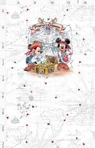 PREORDER R123 - Mouse Pirate and Friends - Panel - 2 Mouse - CHILD