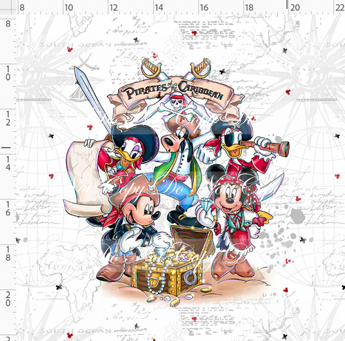 PREORDER R123 - Mouse Pirates and Friends - Panel - Main 5 - ADULT