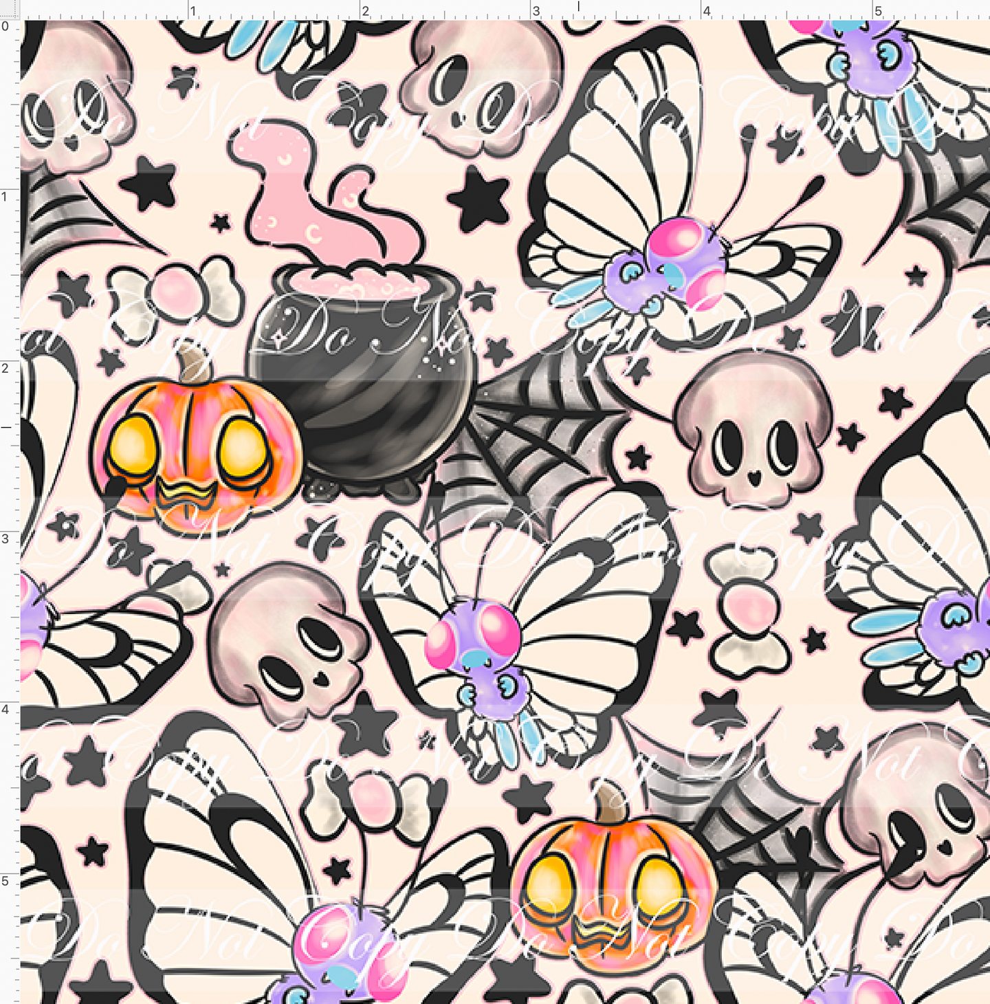 CATALOG - PREORDER R117 - Spooky Pocket Pals - Moth - Cream - SMALL SCALE