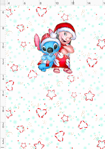 PREORDER - Christmas Peppermint - Panel - 626 - CHILD