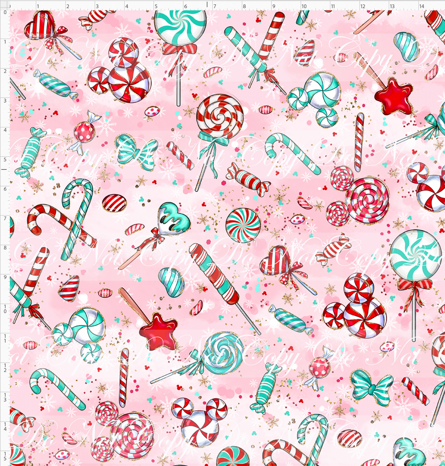 PREORDER - Christmas Peppermint - Candies - LARGE SCALE