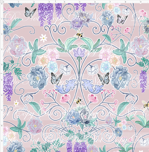 PREORDER R123 - Wisteria - Floral - Pink