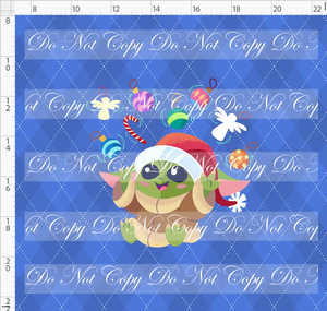 Retail - Festive Christmas - Panel - Baby - Cornflower - ADULT