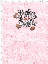 Retail - North Pole Milk and Co - Panel - Pink - Cookies for Santa - CHILD