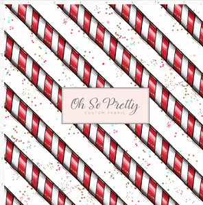 PREORDER - North Pole Milk and Co - Candy Diagonal Stripes - REGULAR SCALE