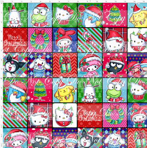 PREORDER - Christmas Kitty and Friends - Frames - LARGE SCALE