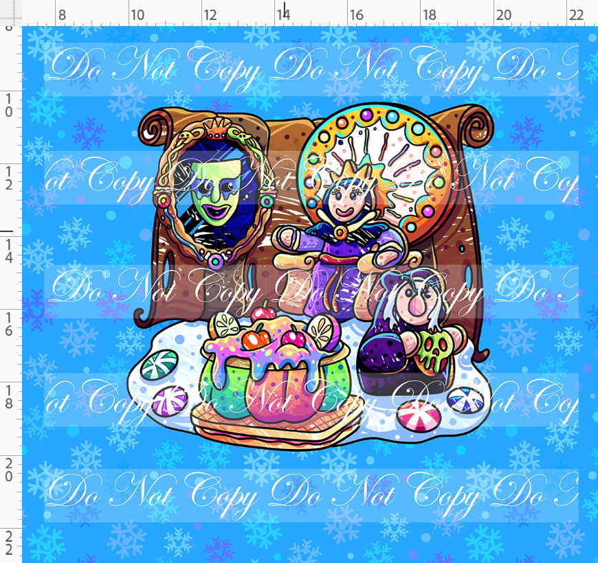 PREORDER - Gingerbread Villains - Panel - Apple Witch - ADULT