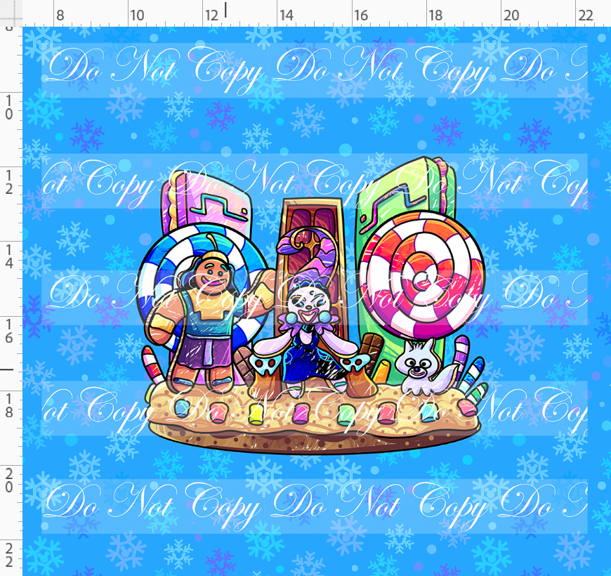 PREORDER - Gingerbread Villains - Panel - Pull the Lever - ADULT