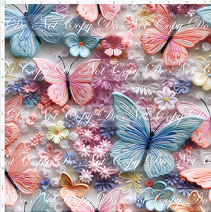 PREORDER - Embroidery Collection - 3D Butterflies - Rainbow - SMALL SCALE