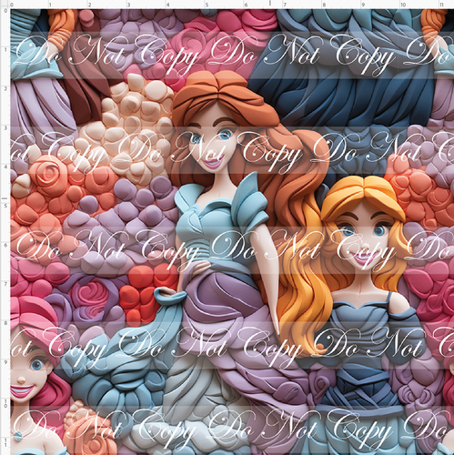 PREORDER - Embroidery Collection - Princess Inspired - 3 Princesses - REGULAR SCALE