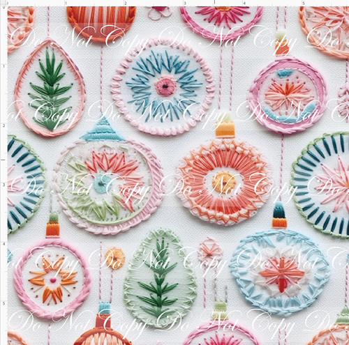 PREORDER - Embroidery Collection - Ornaments - SMALL SCALE