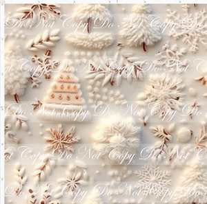 PREORDER - Embroidery Collection - White Snowfall - SMALL SCALE
