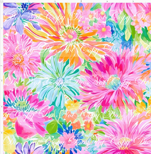 PREORDER - LP Inspired - Summer Watercolor Floral - SMALL SCALE