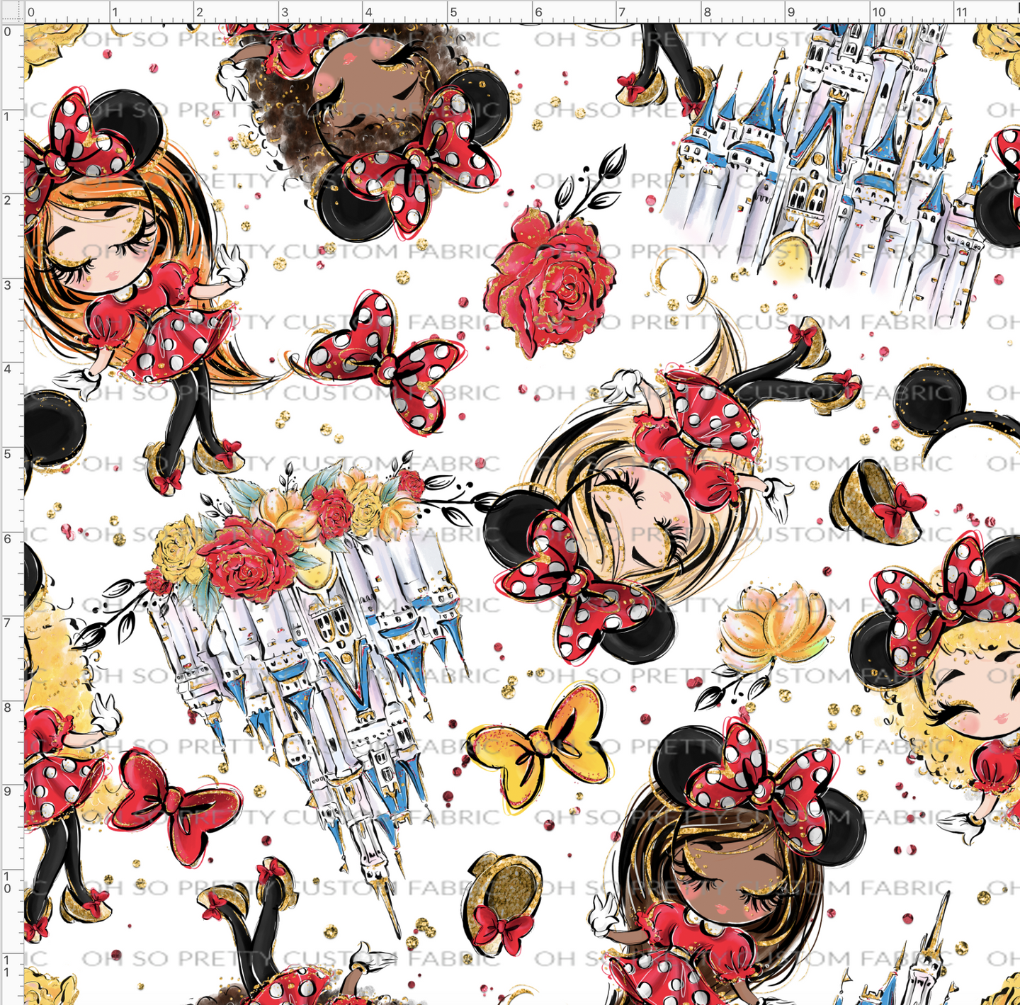 PREORDER - NON EXCLUSIVE - Mouse Upon A Time - Girls - White - Main