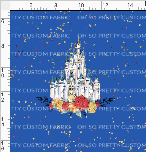 PREORDER - NON EXCLUSIVE - Mouse Upon A Time- Castle - Panel - CHILD