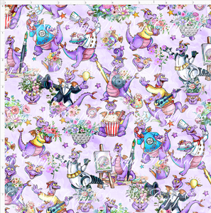 PREORDER R131 - Floral Figgy - Main - Purple - SMALL SCALE