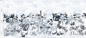 RETAIL - Steamboat Willie - Double Border
