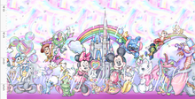 PREORDER R135 - Rainbow Castle & Cast - Double Border