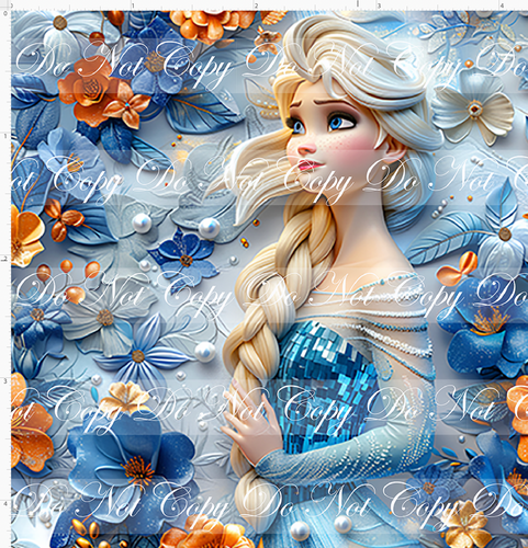 PREORDER - Embroidery Collection - Princess Inspired - Ice Queen - REGULAR SCALE